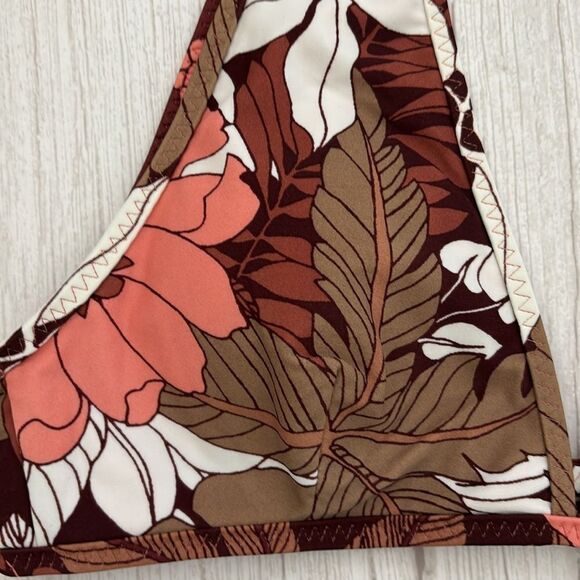 Aerie Floral Bikini Top NWT - Picture 2 of 7